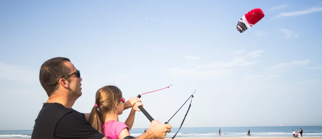 flyger med Cross kite border