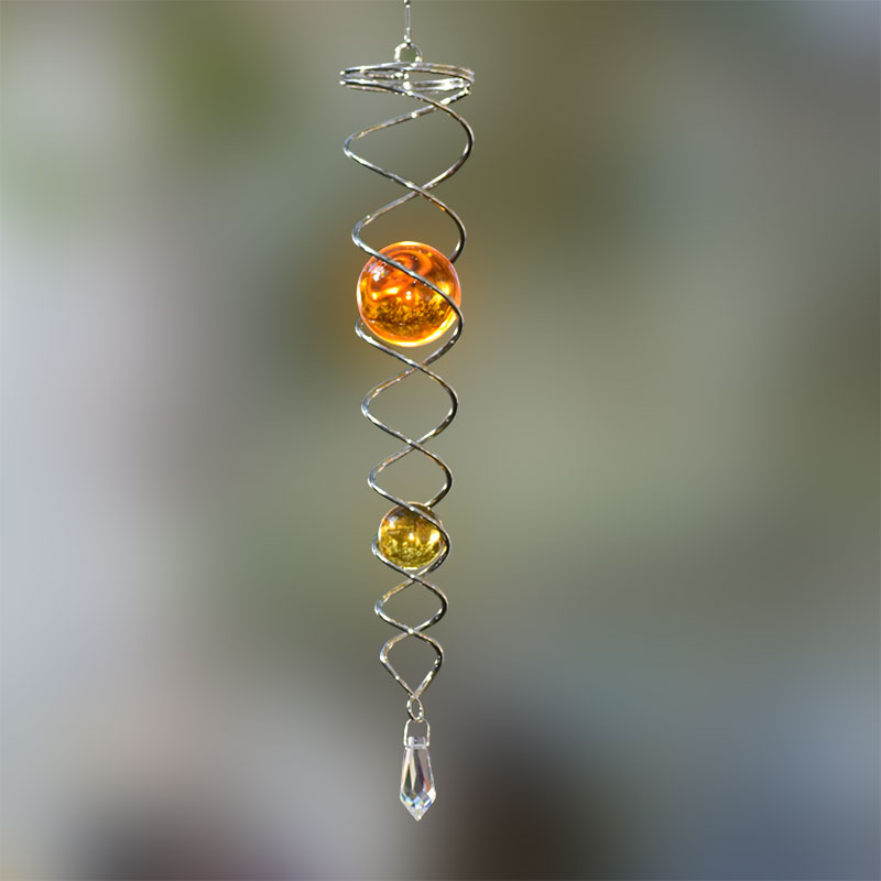 Edelstahl Twister Amber