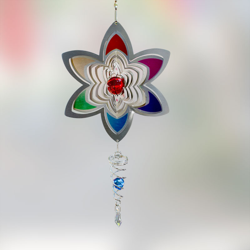 Flower Rainbow Crystal Twister